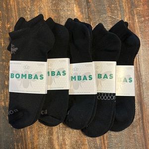 (5) pair of Men’s Bombas Ankle socks. 
Size X-Large